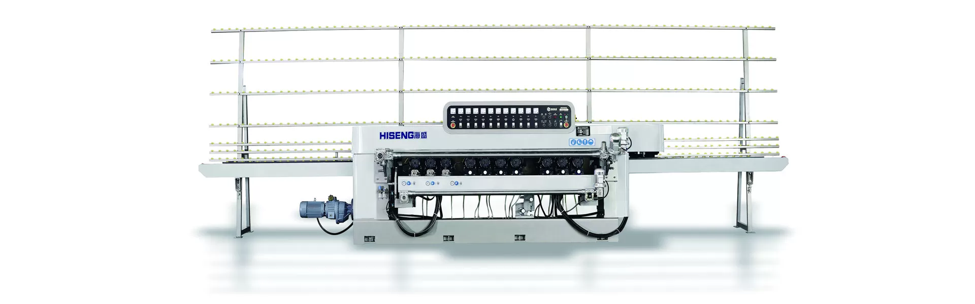 HSB-371 de machine de biseautage de ligne droite en verre