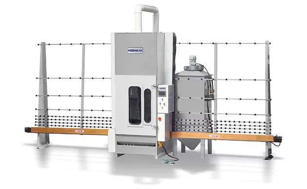hiseng glass sandblasting machine pic