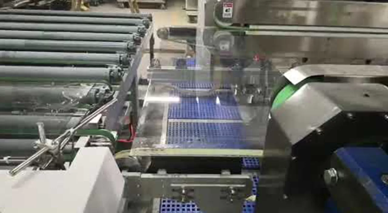 Ligne automatique Super Speed Double Edger SZM (Type de ligne droite ZXT) Vidéo