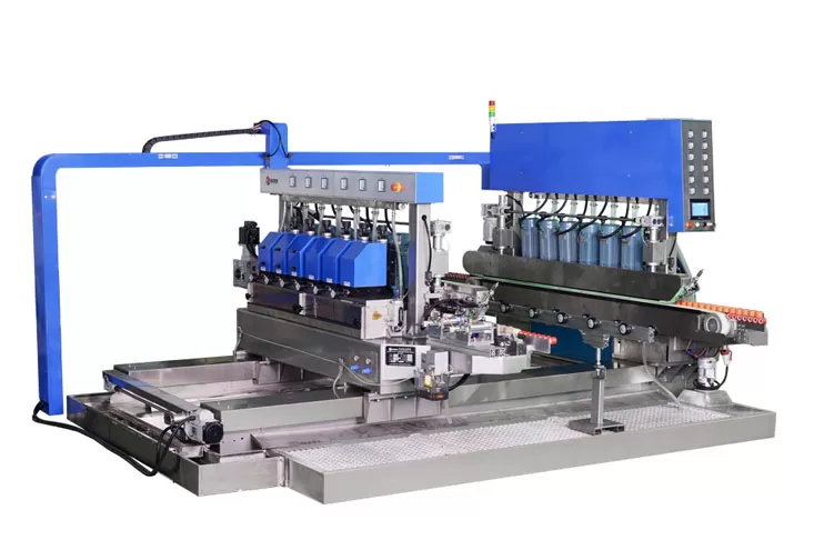 SYM-Bord rond double verre